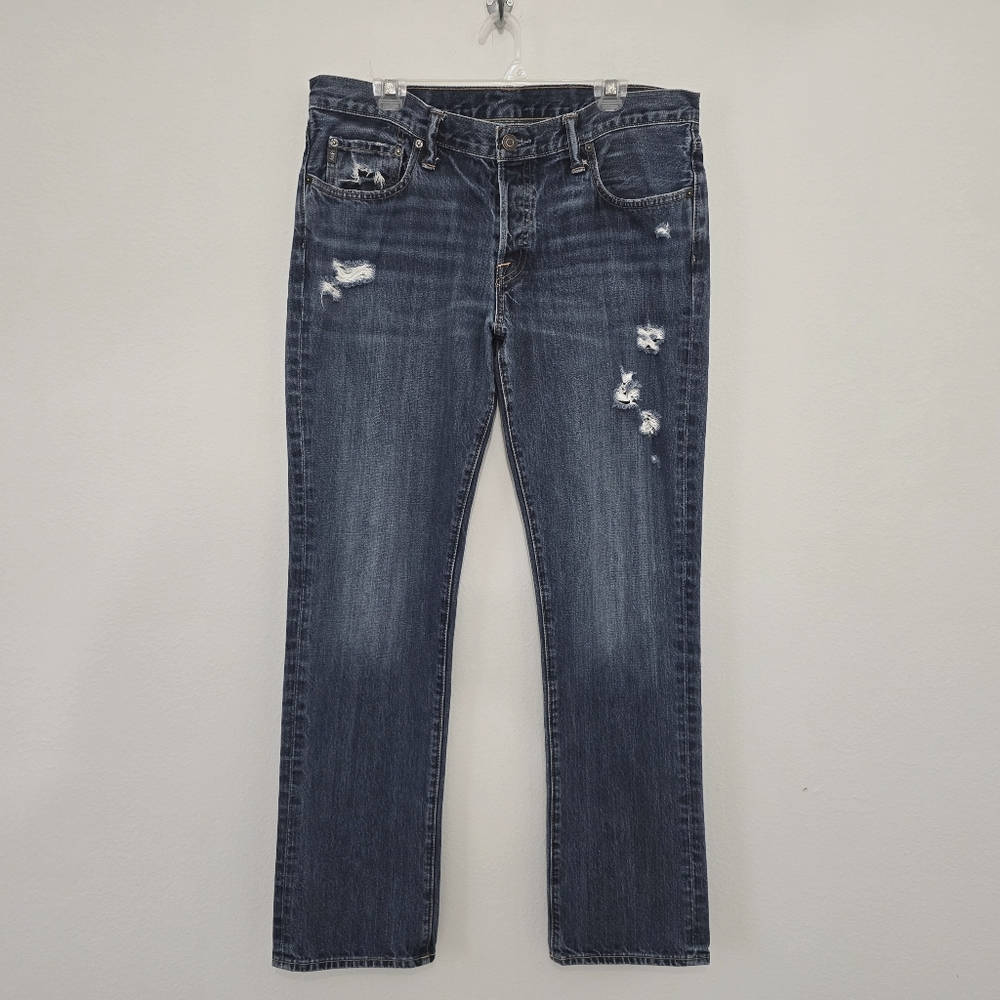 Abercrombie & Fitch Slim Straight Denim Jeans